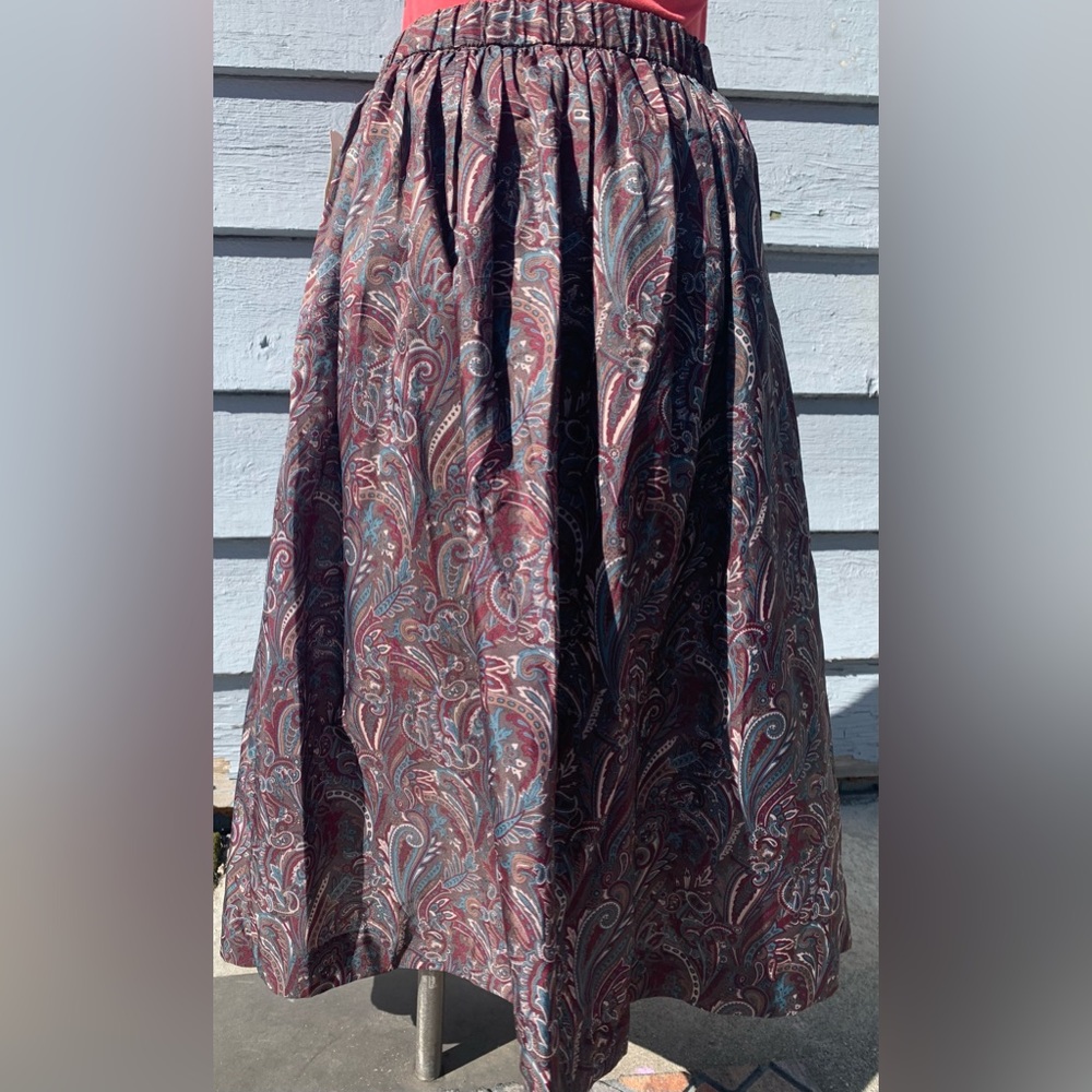 NWTGS VINTAGE ANGELICA CROCKTAIL PATTERNED SKIRT